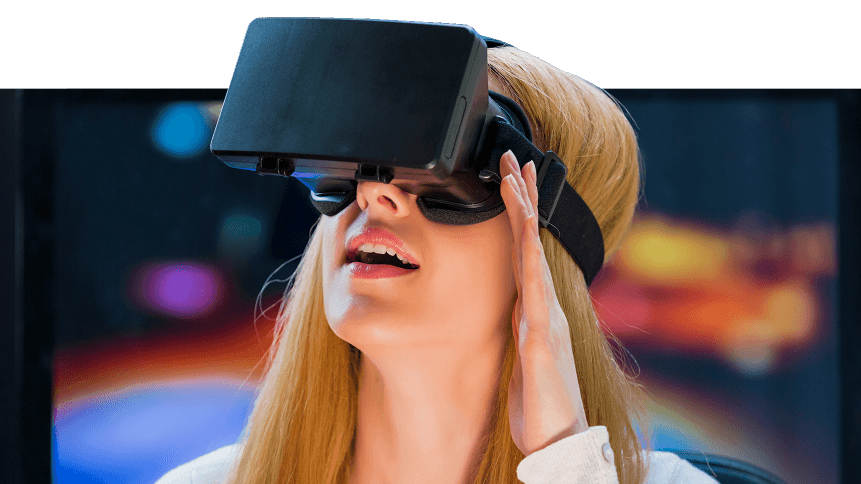 Oculus rift VR headset