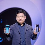 Richard Yu, CEO of Huawei's consumer business unit, announces the Mate 30