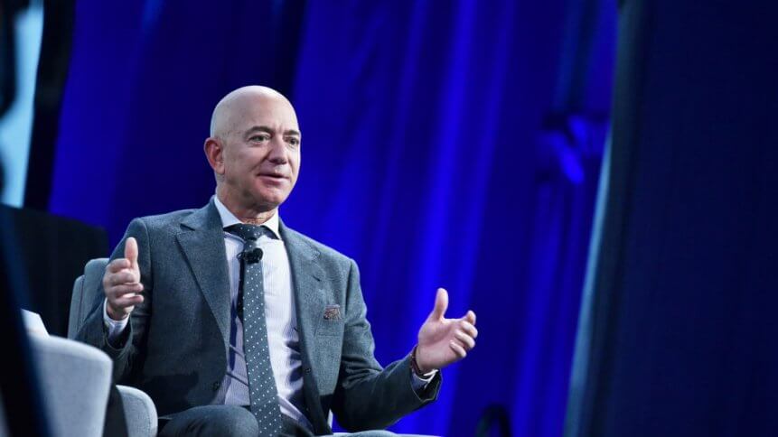 Jeff Bezos, owner of Amazon and cloud-leader AWS