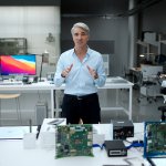 Apple's SVP of Software Engineering Craig Federighi showcases how Big Sur and Apple's advanced software technologies are optimized for M1 during a special event at Apple Park in Cupertino, California