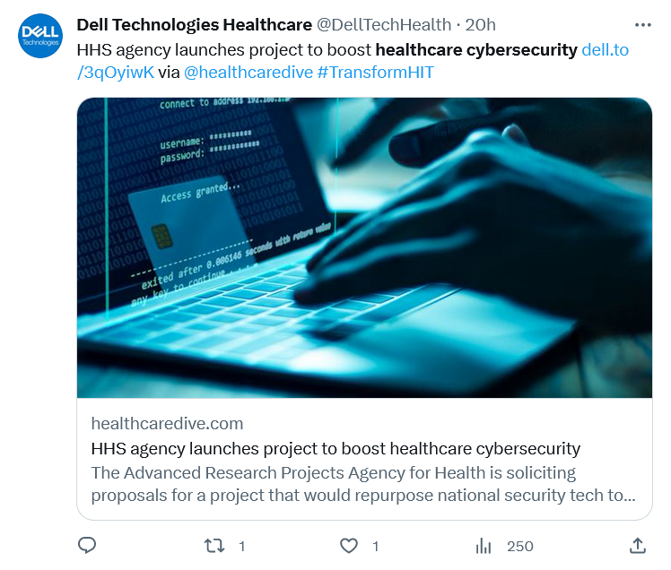 The need for robust healthcare cybersecurity is understood - by some.