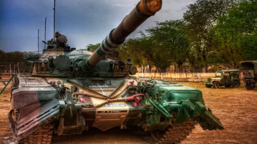 Indian tank to illustrate ineffectiveness of endpoint protection like Windows Security Essentials.